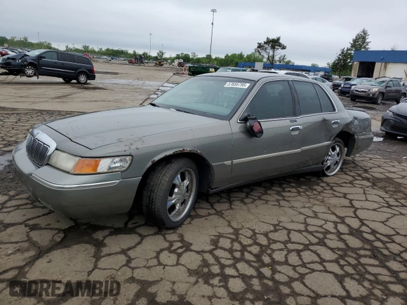 2000 Mercury Grand Marquis LS z VIN 2MEFM75WXYX742065, wystawiony jako Copart lot #57655795 z przebiegiem 175 070 mil mil oraz Tytuł czysty. Historia ofert i sprzedaży dostępna na DreamBid. Obrazek 1.