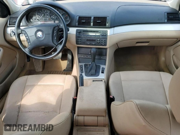 2004 BMW 3 Series 325xi with VIN WBAEU334X4PR14034, listed as a Copart auction lot 50216665 with 93,387 mi miles and Salvage title. Bid and sale history available at DreamBid. Image 8.