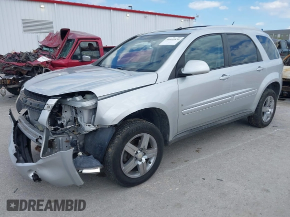 2009 Chevrolet Equinox LT w/2LT with VIN 2CNDL63F196247510, listed as a IAAI auction lot 40449836 with 203,583 mi miles. Bid and sale history available at carsss.com. Image 2.