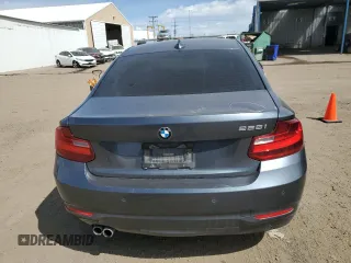 2015 BMW 2 Series 228i with VIN WBA1F9C57FVW98744, listed as a Copart auction lot 50383504 with 68,799 mi miles. Bid and sale history available at carsss.com. Image 6.