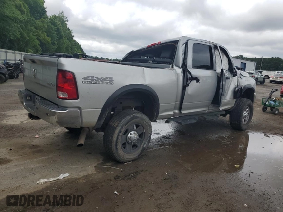 2018 Ram 2500 Tradesman with VIN 3C6UR5CJ6JG190223, listed as a Copart auction lot 58496315 with 87,978 mi miles and Salvage title. Bid and sale history available at DreamBid. Image 3.