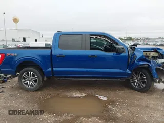 2023 Ford F-150 XL with VIN 1FTEW1EP6PKD00320, listed as a IAAI auction lot 41562733 with 19,468 mi miles. Bid and sale history available at carsss.com. Image 14.