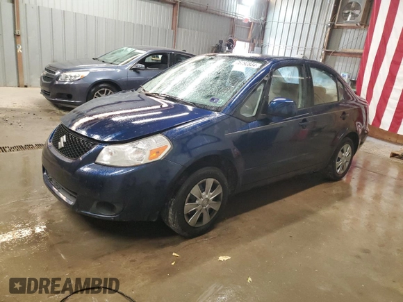 2008 Suzuki SX4 with VIN JS2YC412485105310, listed as a Copart auction lot 76792834 with 183,829 mi miles and Salvage Title. Bid and sale history available at carsss.com. Image 1.