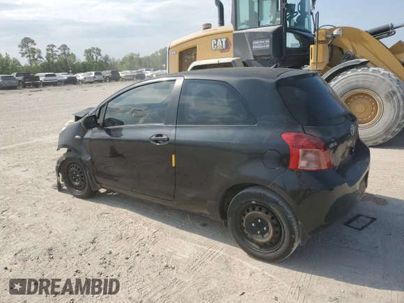 2008 Toyota Yaris with VIN JTDJT923285215823, listed as a Copart auction lot 53257895 with 184,400 mi miles and Salvage Title. Bid and sale history available at carsss.com. Image 2.