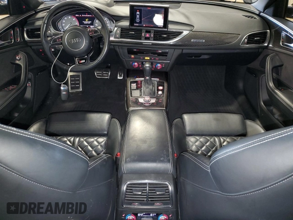 2018 Audi S6 Prestige with VIN WAUHFAFCXJN105218, listed as a Copart auction lot 51214475 with 56,996 mi miles and Salvage Title. Bid and sale history available at carsss.com. Image 8.