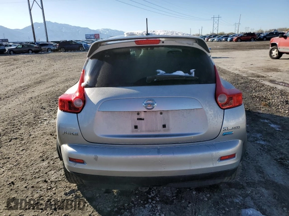 2012 Nissan Juke SL with VIN JN8AF5MV9CT115936, listed as a Copart auction lot 49877285 with Not Provided miles and Salvage Title. Bid and sale history available at DreamBid. Image 6.