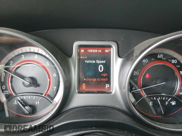2018 Dodge Journey Crossroad with VIN 3C4PDDGG9JT450103, listed as a Copart auction lot 55134725 with 126,326 mi miles and Salvage Title. Bid and sale history available at DreamBid. Image 9.