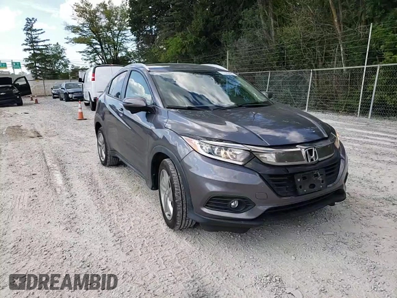 2019 Honda HR-V EX-L with VIN 3CZRU6H70KM715211, listed as a Copart auction lot 67448444 with 40,961 mi miles and Salvage Title. Bid and sale history available at carsss.com. Image 12.