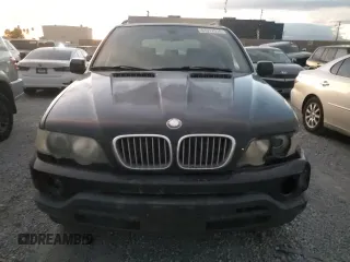 2002 BMW X5 4.4i with VIN 5UXFB33572LH32061, listed as a Copart auction lot 81917514 with 0 mi miles and Salvage Title. Bid and sale history available at carsss.com. Image 5.