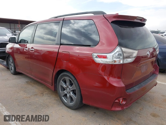 2018 Toyota Sienna SE с VIN 5TDXZ3DC4JS961452, выставлен на аукционе IAAI как лот 41850340 с пробегом 111 229 миль миль и . История ставок и продаж доступна на DreamBid. Изображение 3.