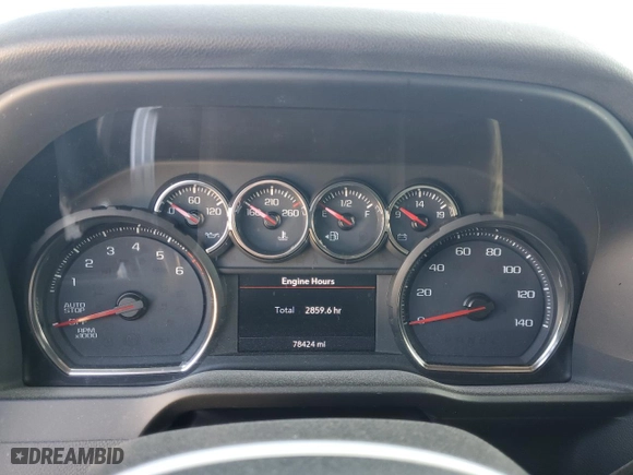 2019 Chevrolet Silverado 1500 LT with VIN 1GCPWCEK6KZ348781, listed as a Copart auction lot 43652985 with 78,424 mi miles and Clean Title. Bid and sale history available at carsss.com. Image 9.