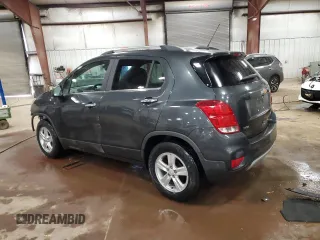 2019 Chevrolet Trax LT with VIN 3GNCJLSB9KL276720, listed as a Copart auction lot 88995655 with 41,551 mi miles and Salvage Title. Bid and sale history available at carsss.com. Image 2.