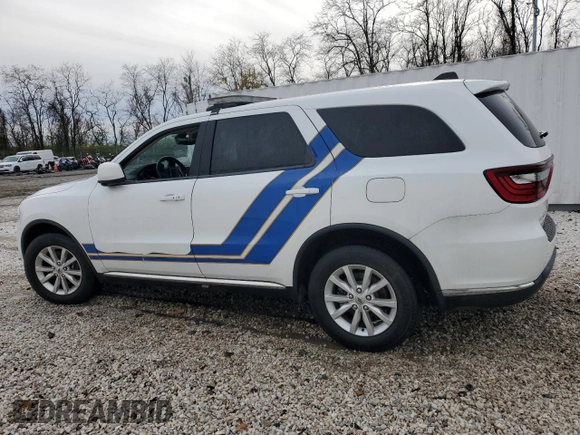 2020 Dodge Durango Pursuit with VIN 1C4RDJFG4LC352412, listed as a Copart auction lot 82104474 with 18,276 mi miles and Non repairable. Bid and sale history available at DreamBid. Image 2.