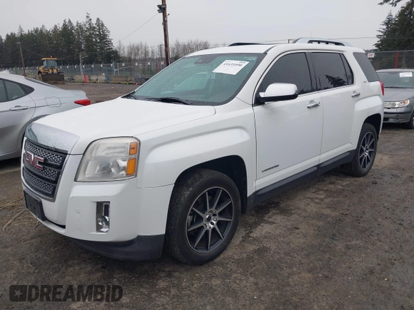 2013 GMC Terrain SLT with VIN 2GKFLXE32D6332858, listed as a IAAI auction lot 41631090 with 143,613 mi miles and . Bid and sale history available at DreamBid. Image 2.