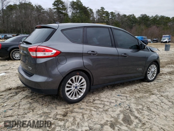 2017 Ford C-Max Energi SE with VIN 1FADP5EU5HL105056, listed as a Copart auction lot 40636914 with 0 mi miles and Salvage Title. Bid and sale history available at carsss.com. Image 3.