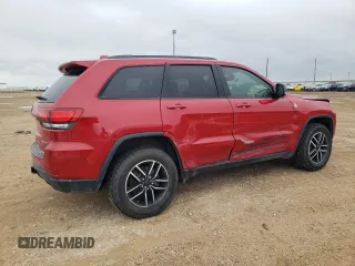 2020 Jeep Grand Cherokee Trailhawk with VIN 1C4RJFLGXLC116714, listed as a Copart auction lot 52133595 with 62,240 mi miles and Salvage title. Bid and sale history available at DreamBid. Image 3.