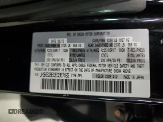 2014 Mazda CX-5 Sport с VIN JM3KE2BE0E0367493, выставлен на аукционе Copart как лот 57324195 с пробегом 103 367 миль миль и Списание • Salvage title. История ставок и продаж доступна на DreamBid. Изображение 13.