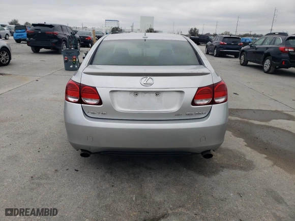 2007 Lexus GS 350 with VIN JTHCE96S870002793, listed as a Copart auction lot 45913775 with 161,269 mi miles and Salvage Title. Bid and sale history available at carsss.com. Image 6.