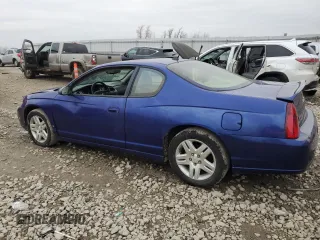 2007 Chevrolet Monte Carlo LT with VIN 2G1WK15K979370926, listed as a Copart auction lot 84614024 with 130,684 mi miles and Clean Title. Bid and sale history available at carsss.com. Image 2.