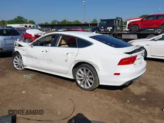 2012 Audi A7 Prestige with VIN WAU3GAFC1CN101990, listed as a IAAI auction lot 42452981 with Not provided miles and . Bid and sale history available at DreamBid. Image 3.