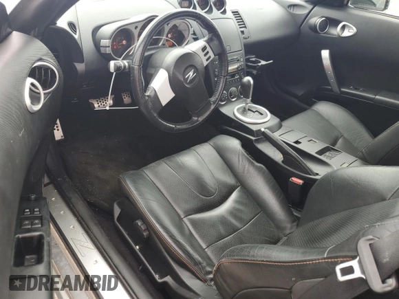 2004 Nissan 350Z Touring with VIN JN1AZ34E64T051544, listed as a Copart auction lot 55995024 with 49,962 mi miles and Salvage Title. Bid and sale history available at carsss.com. Image 8.