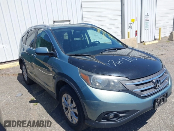 2012 Honda CR-V EX-L with VIN 2HKRM4H75CH625148, listed as a IAAI auction lot 42144646 with 126,269 mi miles. Bid and sale history available at carsss.com. Image 1.