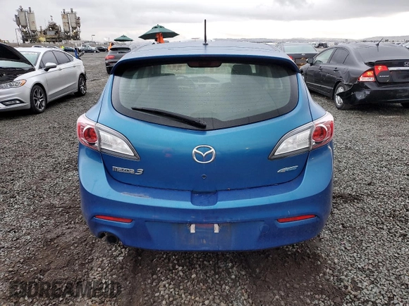 2012 Mazda 3 i Grand Touring with VIN JM1BL1M82C1585779, listed as a Copart auction lot 44613245 with 172,259 mi miles and Salvage Title. Bid and sale history available at DreamBid. Image 6.