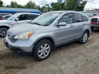 2007 Honda CR-V EX-L with VIN JHLRE48797C068407, listed as a Copart auction lot 55652235 with 260,004 mi miles and Clean Title. Bid and sale history available at carsss.com. Image 1.