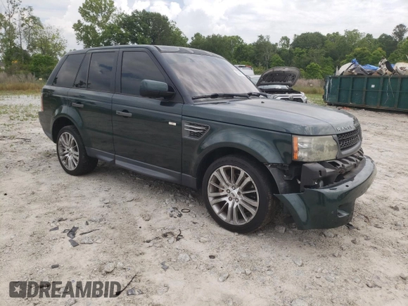 2011 Land Rover Range Rover Sport HSE Lux with VIN SALSK2D43BA289196, listed as a Copart auction lot 56348715 with 130,303 mi miles and Salvage title. Bid and sale history available at DreamBid. Image 4.