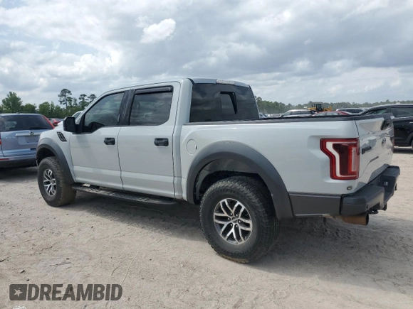 2017 Ford F-150 Raptor with VIN 1FTFW1RG2HFC86389, listed as a Copart auction lot 53883955 with 138,670 mi miles and Salvage Title. Bid and sale history available at carsss.com. Image 2.