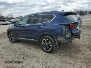 2020 Hyundai Santa Fe Limited with VIN 5NMS5CAA0LH289436, listed as a Copart auction lot 50420265 with 79,614 mi miles and Salvage Title. Bid and sale history available at carsss.com. Image 2.
