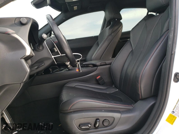 2020 Lexus UX 250h F Sport with VIN JTHR9JBH7L2032974, listed as a Copart auction lot 87505865 with 51,461 mi miles and Salvage title. Bid and sale history available at DreamBid. Image 7.