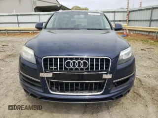2013 Audi Q7 Premium Plus with VIN WA1LGAFE6DD012048, listed as a Copart auction lot 51781455 with 158,040 mi miles and Salvage title. Bid and sale history available at DreamBid. Image 5.