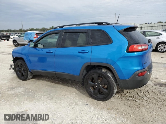 2018 Jeep Cherokee Limited with VIN 1C4PJMDX3JD575102, listed as a Copart auction lot 88325985 with 76,138 mi miles and Non repairable. Bid and sale history available at DreamBid. Image 2.