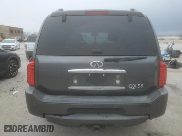 2006 Infiniti QX56 с VIN 5N3AA08C96N806613, выставлен на аукционе Copart как лот 82535814 с пробегом 240 804 миль миль и Списание • Salvage title. История ставок и продаж доступна на DreamBid. Изображение 6.