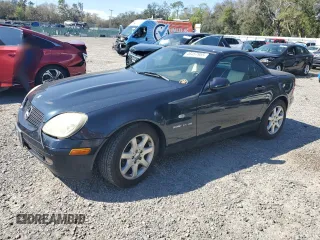 1998 Mercedes-Benz SLK-Class with VIN WDBKK47F9WF019235, listed as a Copart auction lot 46457955 with 0 mi miles and Non Repairable. Bid and sale history available at carsss.com. Image 1.