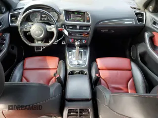 2017 Audi SQ5 Premium Plus with VIN WA1CCAFP7HA009440, listed as a Copart auction lot 62433294 with 83,790 mi miles and Salvage Title. Bid and sale history available at DreamBid. Image 8.