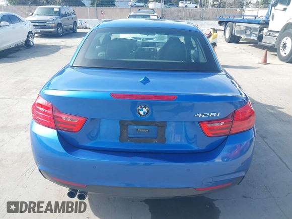 2014 BMW 4 Series 428i with VIN WBA3V7C56EP771069, listed as a IAAI auction lot 41885345 with 94,862 mi miles. Bid and sale history available at carsss.com. Image 16.