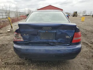 2000 Audi A4 с VIN WAUDC28D6YA043658, выставлен на аукционе Copart как лот 52804415 с пробегом 350 705 миль миль и Списание • Salvage title. История ставок и продаж доступна на DreamBid. Изображение 6.