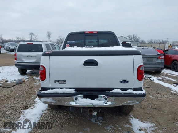 2002 Ford F-150 XLT with VIN 1FTRW08L12KA67332, listed as a IAAI auction lot 41617397 with 41,099 mi miles. Bid and sale history available at carsss.com. Image 16.