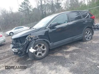2018 Honda CR-V EX-L with VIN 2HKRW1H80JH515641, listed as a IAAI auction lot 41485277 with 44,152 mi miles. Bid and sale history available at carsss.com. Image 2.
