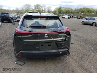 2021 Lexus UX with VIN JTHP9JBH9M2038333, listed as a Copart auction lot 49691733 with 26,074 mi miles. Bid and sale history available at carsss.com. Image 6.