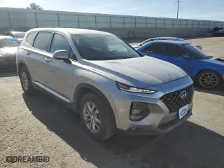 2020 Hyundai Santa Fe SEL with VIN 5NMS3CAD1LH222201, listed as a Copart auction lot 49451205 with 95,066 mi miles and Salvage Title. Bid and sale history available at carsss.com. Image 4.