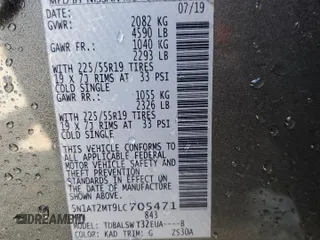2020 Nissan Rogue SL z VIN 5N1AT2MT9LC705471, wystawiony jako Copart lot #58140105 z przebiegiem 55 397 mil mil oraz Szkoda całkowita • Salvage title. Historia ofert i sprzedaży dostępna na DreamBid. Obrazek 13.