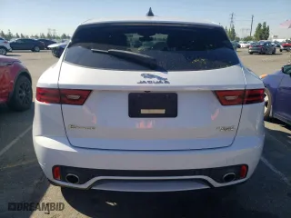 2020 Jaguar E-PACE Checkered Flag Edition with VIN SADF12FX6L1Z78948, listed as a Copart auction lot 67391863 with 31,828 mi miles. Bid and sale history available at carsss.com. Image 6.