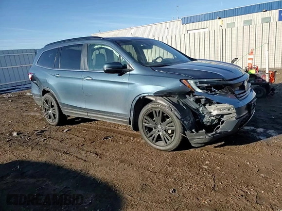 2021 Honda Pilot Special Edition with VIN 5FNYF6H2XMB034755, listed as a Copart auction lot 46273945 with 99,280 mi miles and Salvage Title. Bid and sale history available at DreamBid. Image 11.