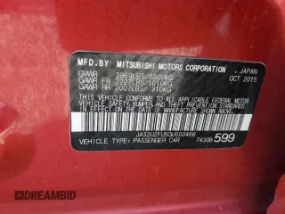 2016 Mitsubishi Lancer ES with VIN JA32U2FU5GU000466, listed as a Copart auction lot 68534854 with 113,210 mi miles and Salvage Title. Bid and sale history available at carsss.com. Image 12.