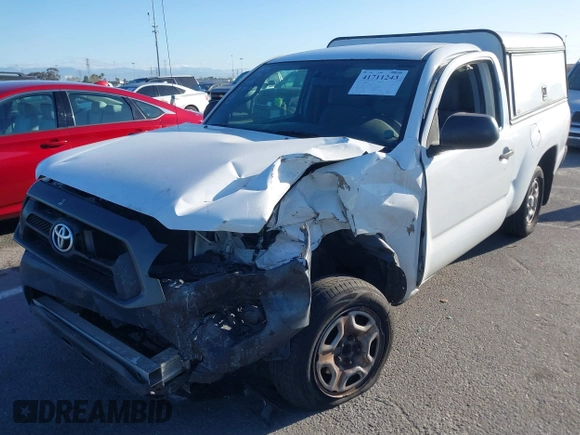2014 Toyota Tacoma with VIN 5TFNX4CN6EX032823, listed as a IAAI auction lot 41711243 with 141,201 mi miles and . Bid and sale history available at DreamBid. Image 6.