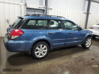 2008 Subaru Outback (Natl) i with VIN 4S4BP61C887360809, listed as a Copart auction lot 83850804 with 175,374 mi miles and Salvage Title. Bid and sale history available at carsss.com. Image 3.