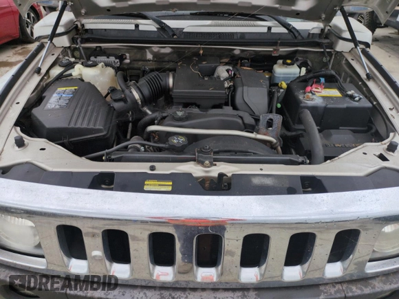 2006 Hummer H3 with VIN 5GTDN136968257640, listed as a Copart auction lot 74753394 with Not Provided miles and Salvage Title. Bid and sale history available at DreamBid. Image 11.